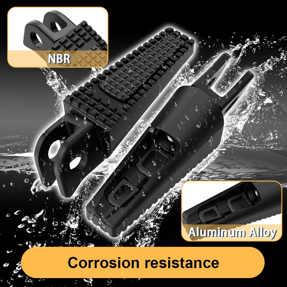 Для BMW K1200RS K1200 RS 2002 2003 2004 2005 задние подножки мотоцикла колышки педали алюминий