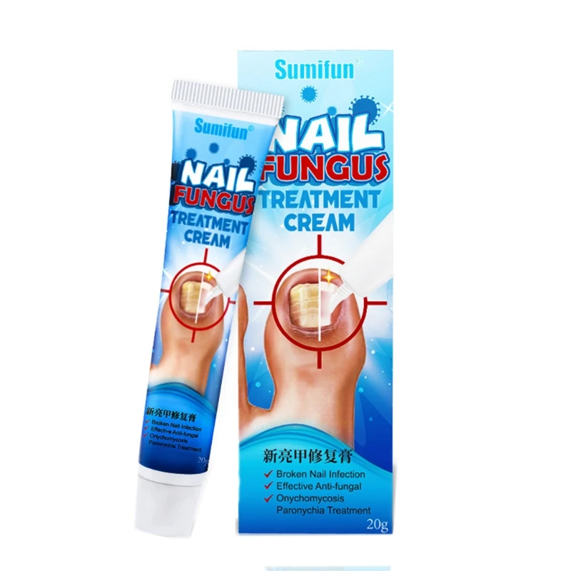 

20g Chinese Herbal Toe Nail Cream Onychomycosis Paronychia Repair Ointment