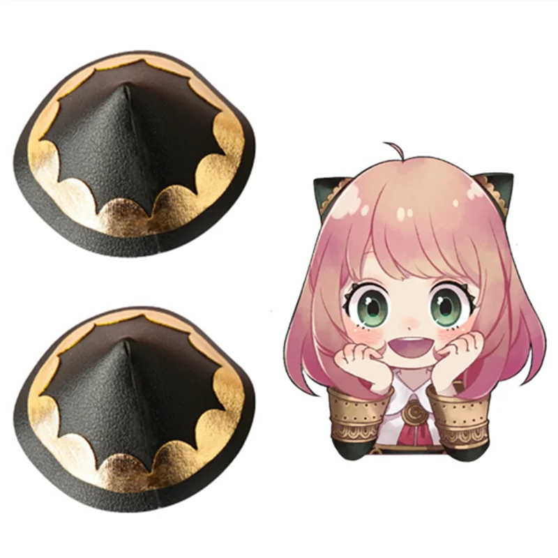 

Anime SPY×FAMILY Anya Forger Cosplay Anya The Same Hair Clip PU Hair Accessories Halloween Gift Props Accessories