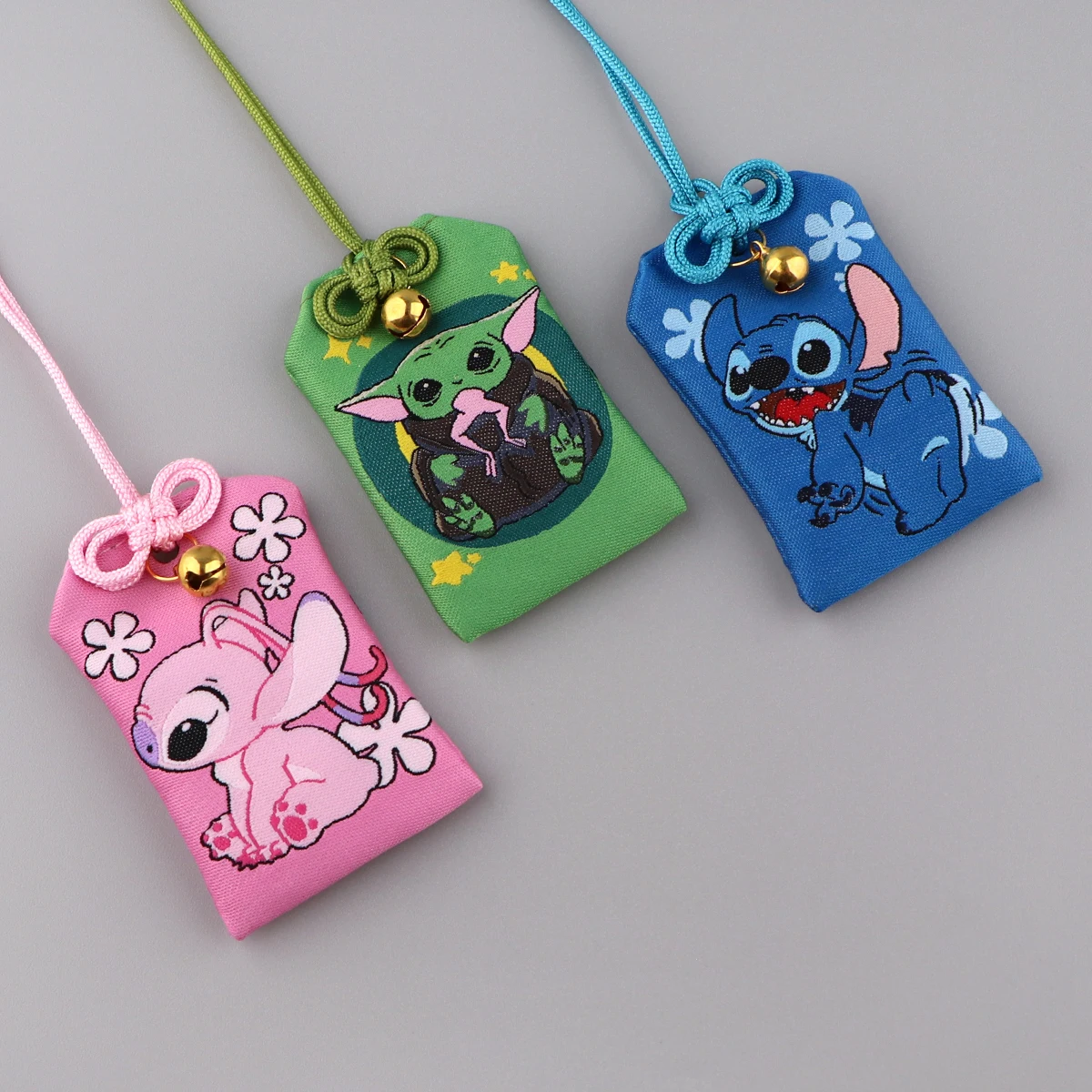 

Blue Alien Pin Cartoon Cute Characters Pendant Novel Keychain Kids Teens' Keyrings Embroidery Pendant Accessories Fans Gifts