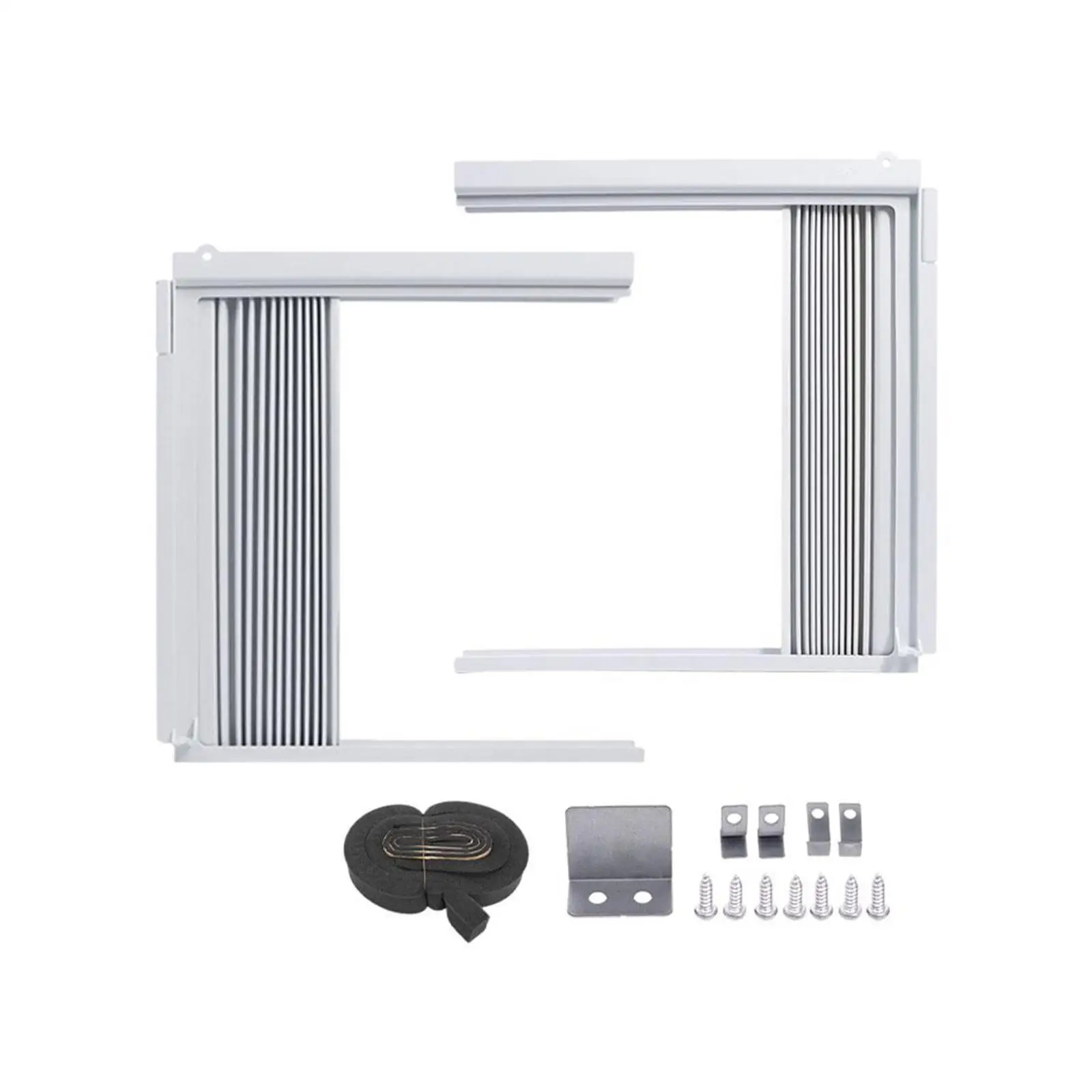 

Window Air Conditioner Side Panel Low Noise Windproof Anti Vibration Window AC
