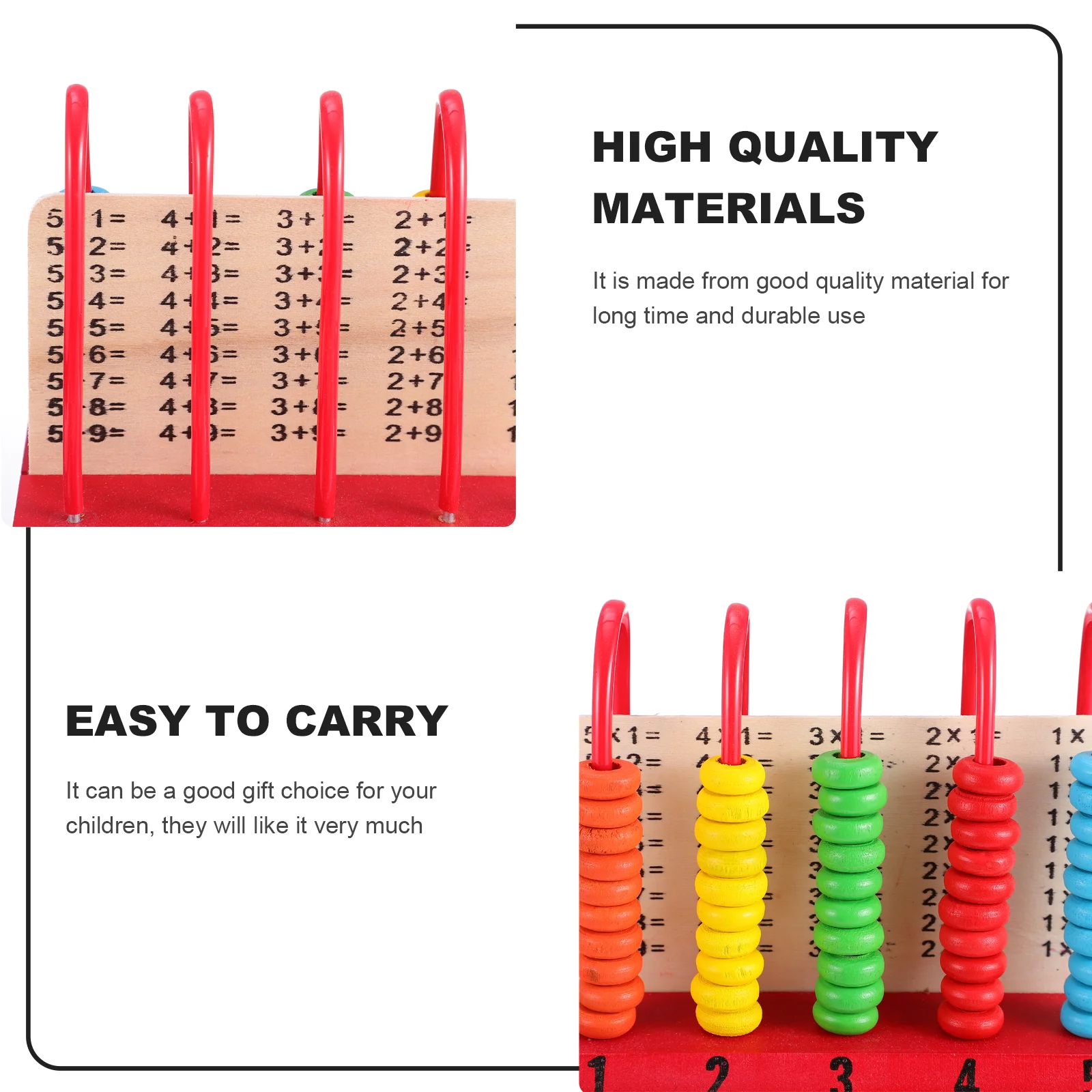 Очищающие бусины счеты развивающие детские игрушки математические обучающие