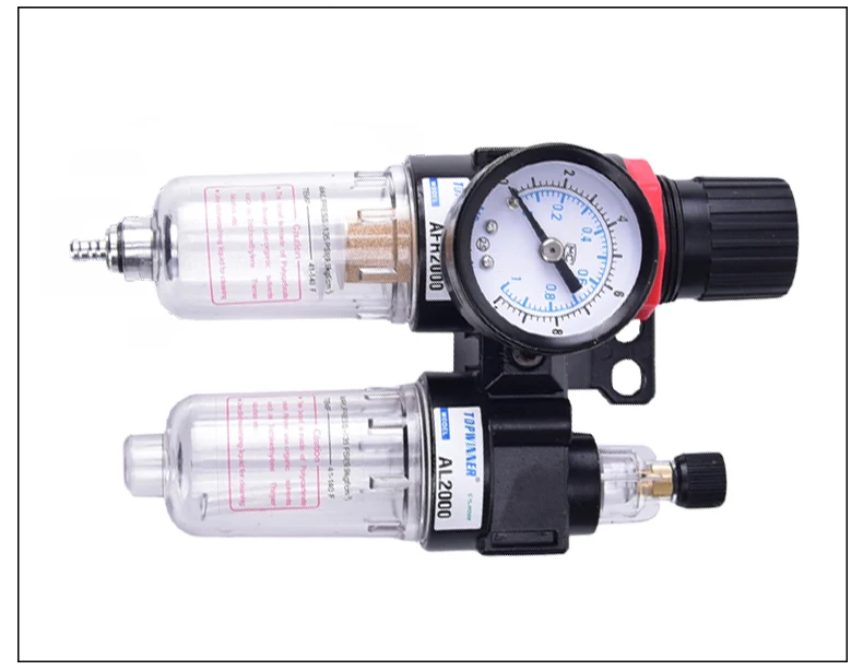 AFC2000 EU Oil Water Separator Regulator Trap Filter Airbrush Air Compressor Pressure Reducing 1/4 |
