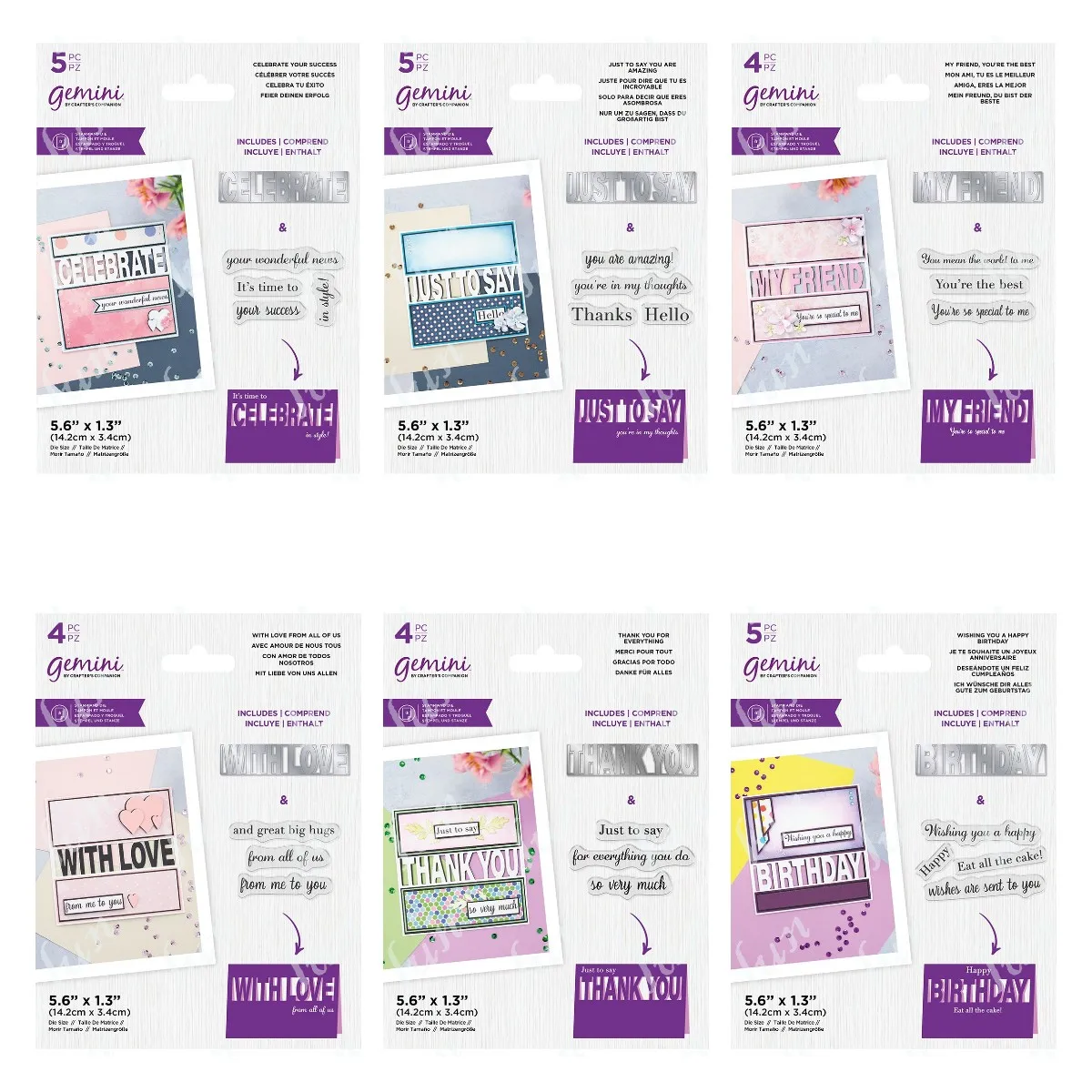 

You're the Best Happy Birthday Thank You for Everything Emotional Blessing Cut Dies and Stamp Set Diy Paper Cards Diary Coloring
