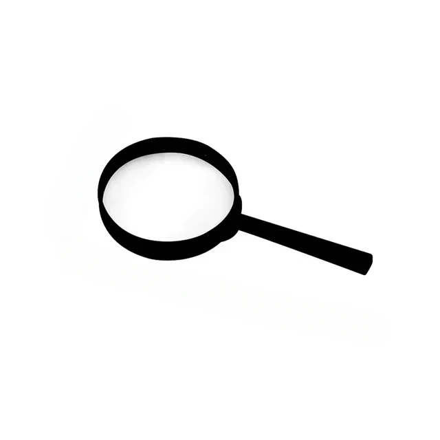 

MOONBIFFY Лупа 3х увеличение черная 60 мм