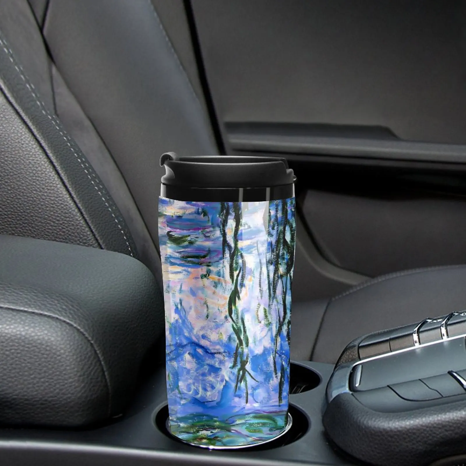 Кофейная кружка Van Gogh для выхода на воду лилии с принтом сохранение тепла