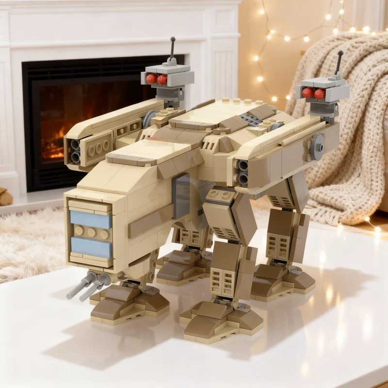 Набор строительных блоков MOC Command Conquer Tiberian Sun Mammoth Mk II, 622 детали, модель для сборки, игрушка-подарок, креативный коллекционный предмет для демонстрации, премиум-класса (art.: 3920d9030bdaf) - 3920d9030bdaf