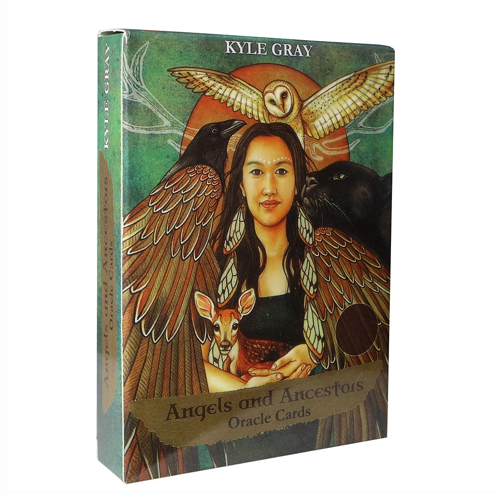 Support Wholesale Factory Made High-Quality Ancestors Oracle Cards Tarot Cards for Beginners Oracle Card Deck and PDF Guidebook