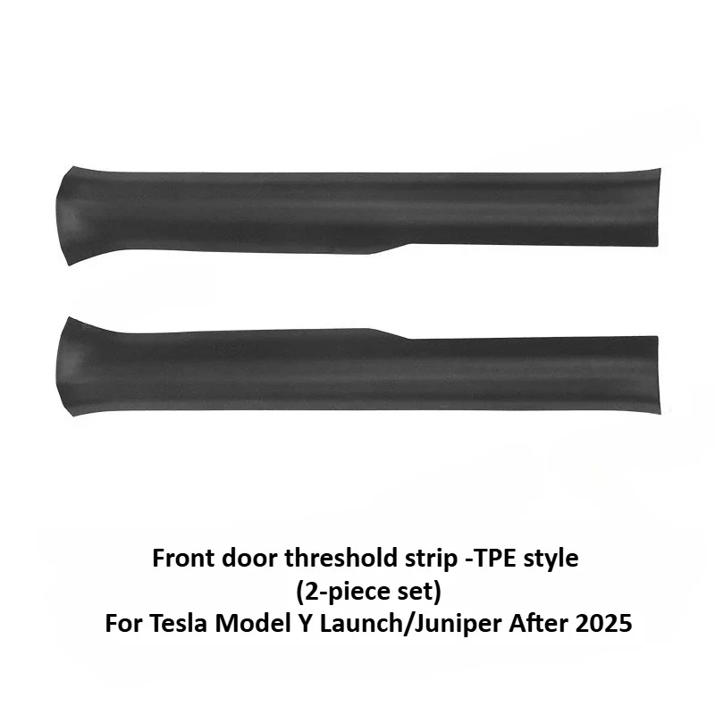 

Водонепроницаемые накладки для Tesla Model Y Juniper/Launch 2025 TPE, защита на порог передней и задней двери, пороговая полоса, противоударная защитная панель
