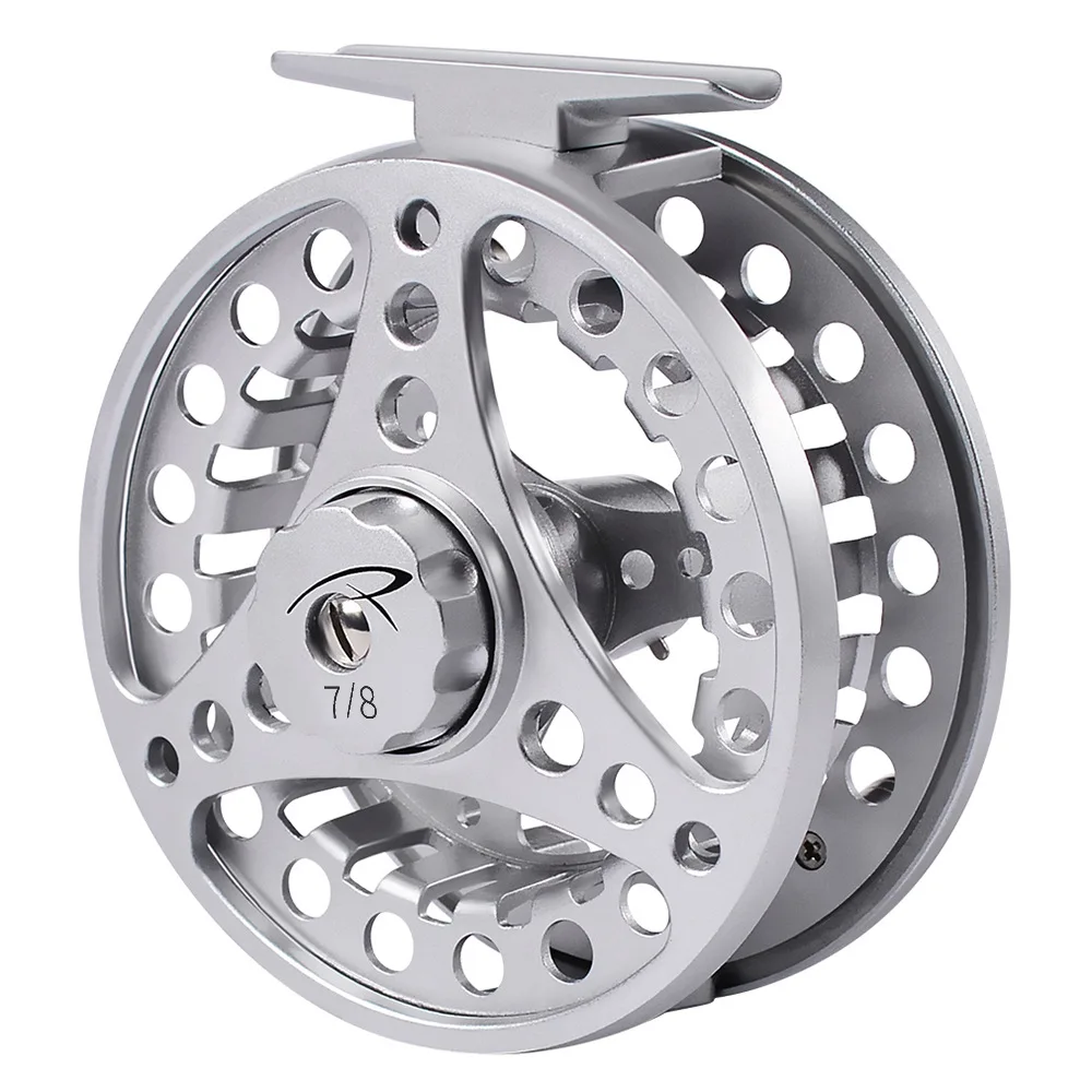 

Fly Fishing Reel Alloy Aluminium 5KGS Force 3/4 2.95" 75mm 149g, 5/6 3.34" 85mm 167g, 7/8 3.77" 96mm 190g Spool Width 28-25.8mm