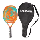Ракетка для тенниса из углеродного волокна, Пляжная ракетка для тенниса, ракетка для лица из мягкого ЭВА с сумкой, унисекс ракетка для тенниса