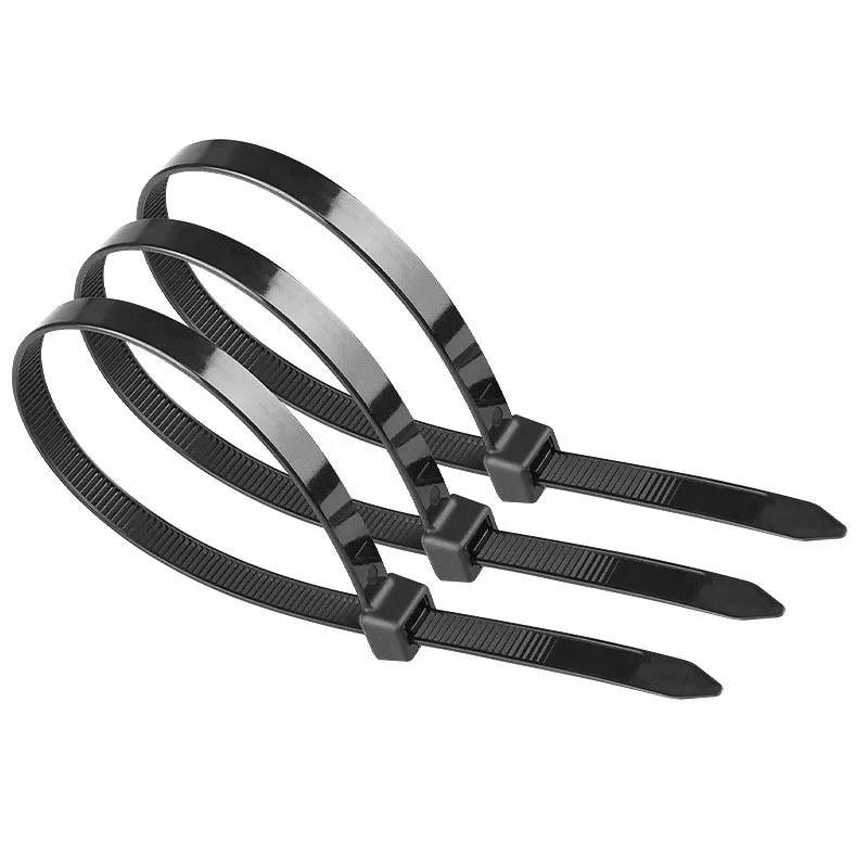 500 пластиковое нейлоновое самоблокирующееся крепежное кольцо для кабельных