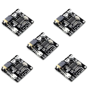 5PCS VHM-314 Mini Bluetooth 5.0 Audio Receiver Module MP3 Lossless Decoder Board 3.7-5V Wireless Stereo Output Amplifier