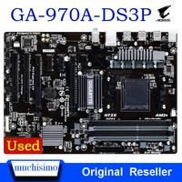 AMD 970 DDR3 Gigabyte GA-970A-DS3P Original Desktop Motherboard AMD 970 32GB DDR3 Gigabyte GA 970A DS3P PCI-E 2.0 ATX Mainboard