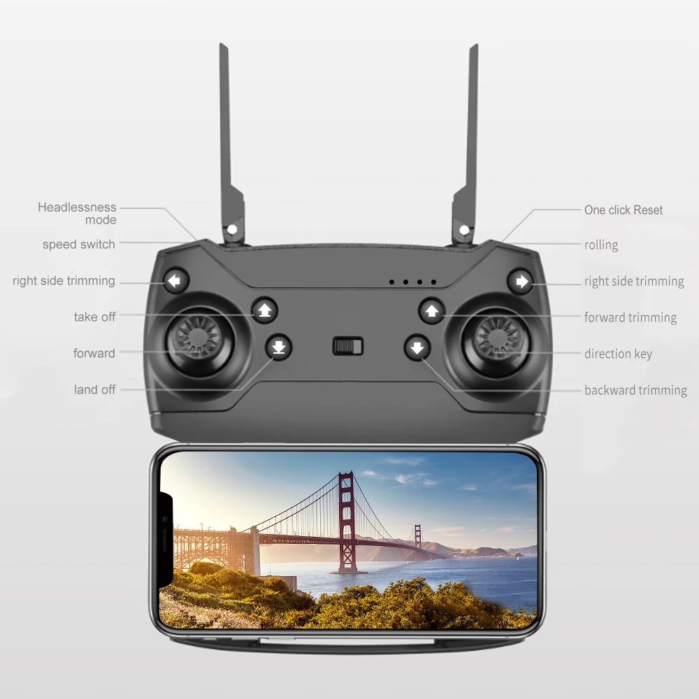 Новинка 2022 Дрон 4k Профессиональный Gps Wi-Fi Радиоуправляемый вертолет высокого