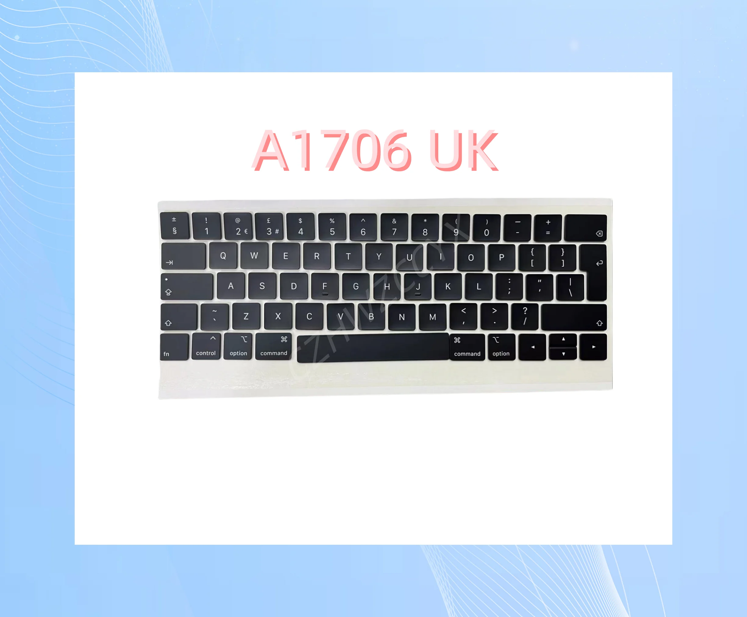 Клавиатура для ноутбука A1706/A1707 клавиши Macbook Pro Retina 13/15 дюймов колпачки клавиш 2016/2017