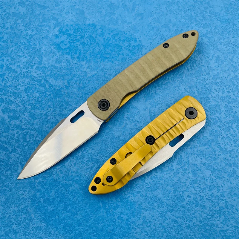 Складной нож Flipper S35VN Blade G10 ручка из титанового сплава для кемпинга улицы защиты