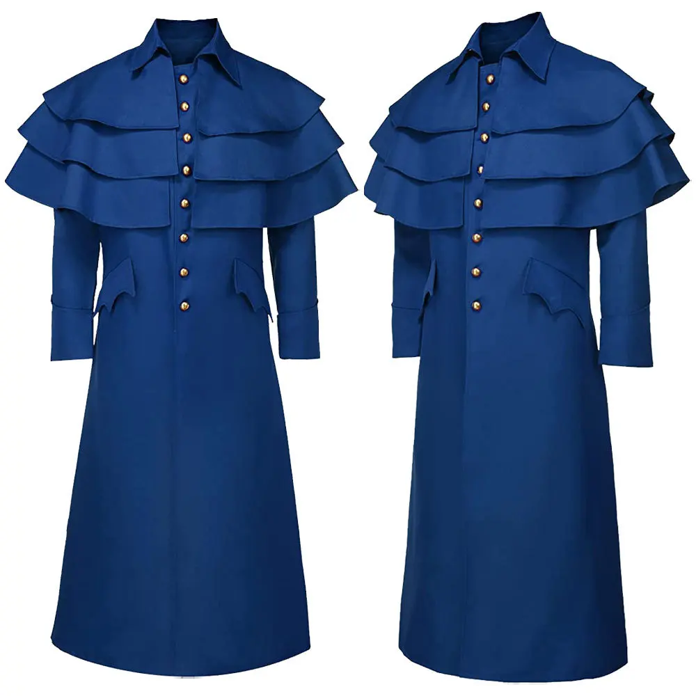 Платье священника средневековой эпохи Возрождения винтажные халаты для