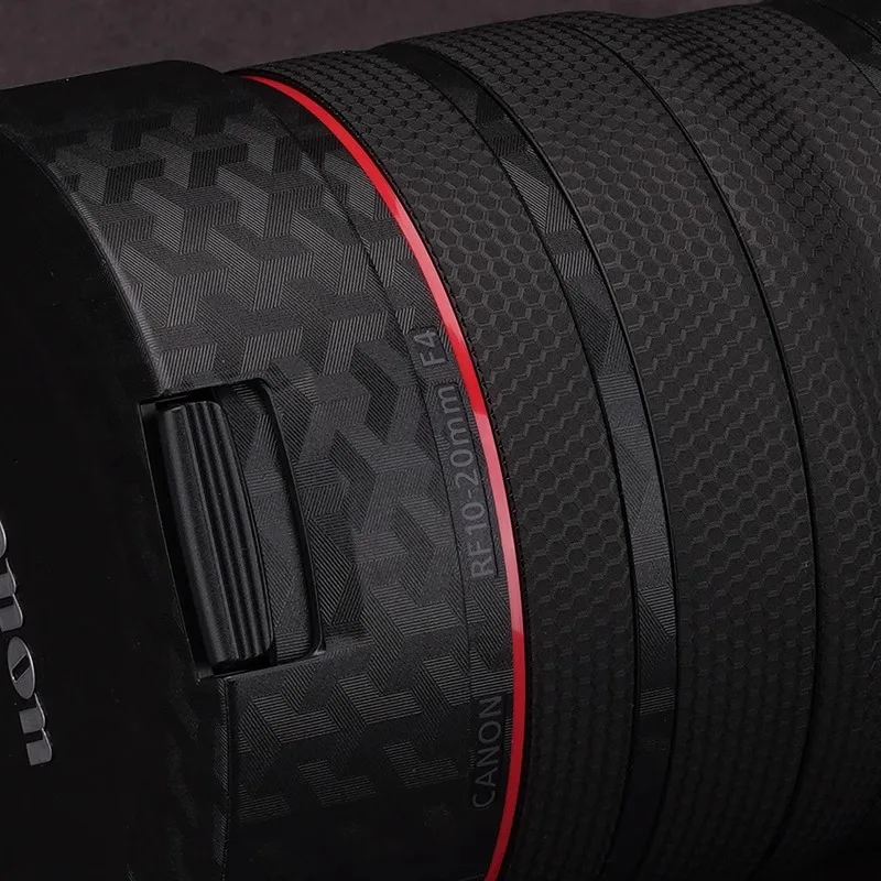 Для Canon RF 10-20 мм F4 кожух объектива камеры 10 20 кожа против царапин наклейка на