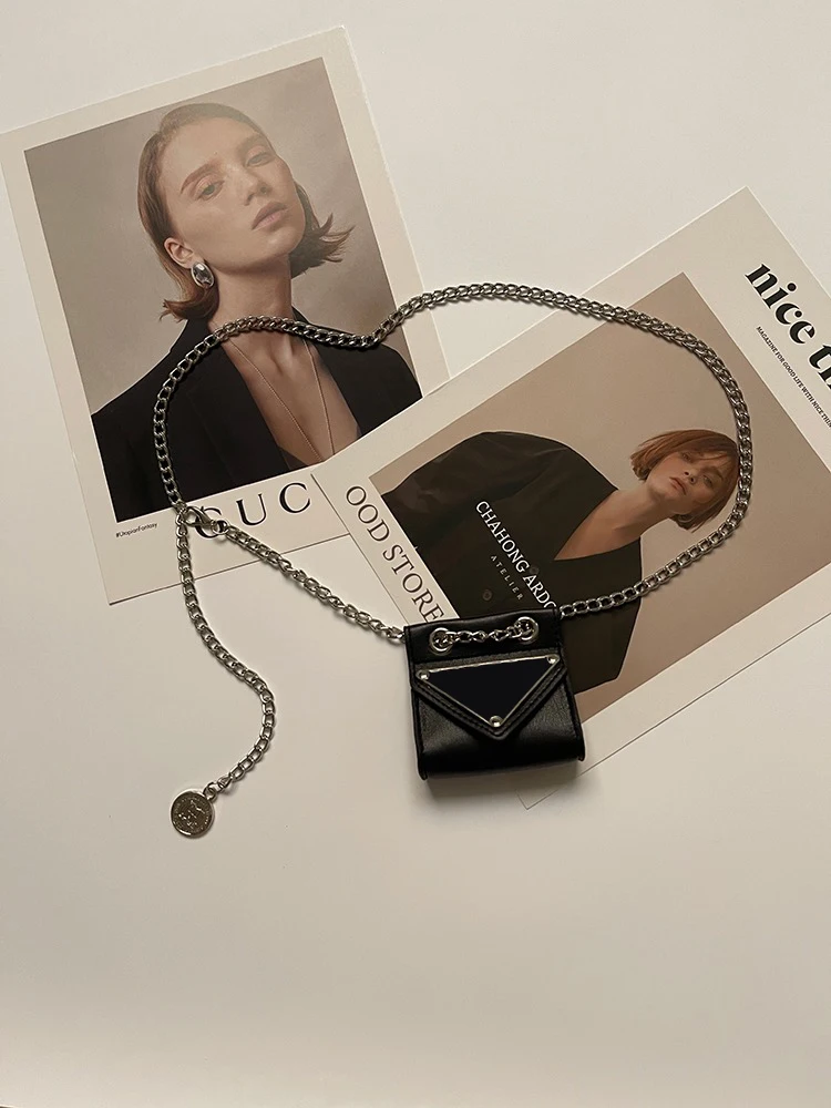 

Net Red Waist Chain Bag Accessories Women's Chain Belt Bag Decoration With Skirt Jeans Suit Mini Small Waist Bag