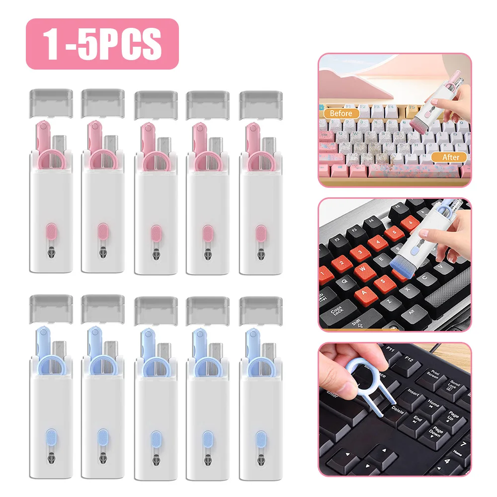 

1-5 шт., устройство для чистки клавиатуры и наушников