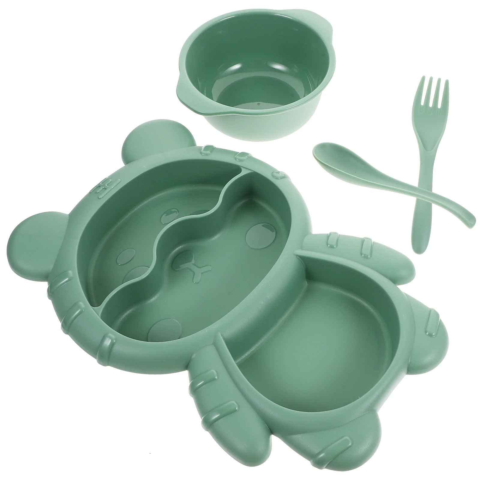 

Поднос для кормления, разделенная тарелка на присосках, нескользящая мультяшная посуда, набор для самостоятельного приготовления еды, закусок, блюдо