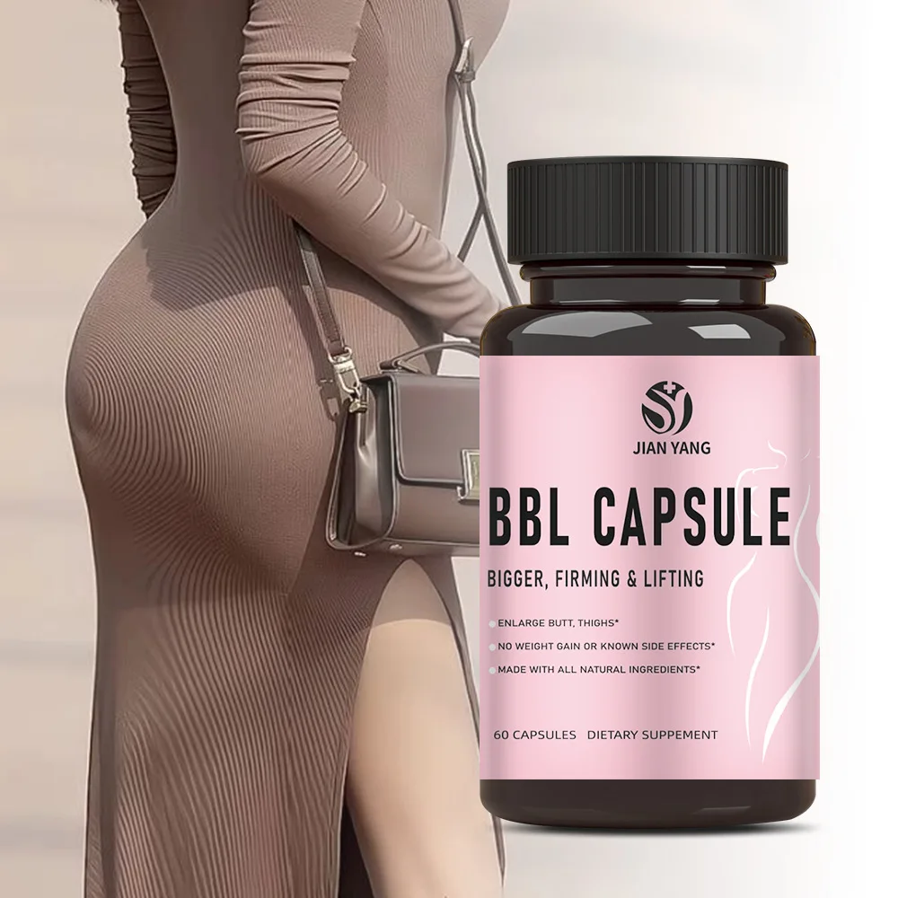 

1 Bottle 60 Pills Butt Lift Capsules Firming and Sculpting Butt Plump Butt Firming Feminine Care Supplements