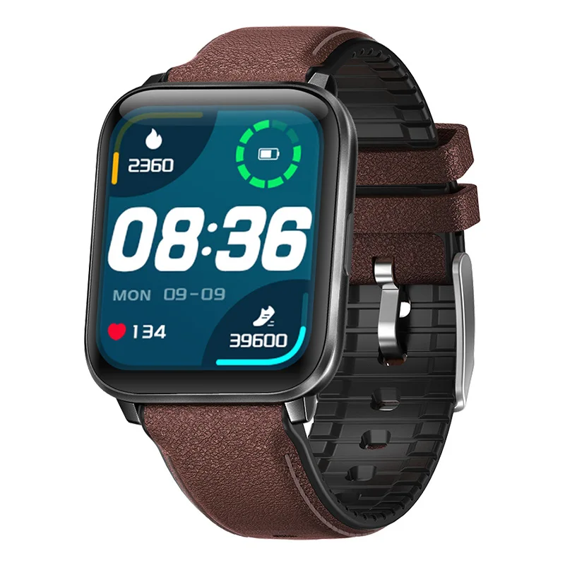 

2021 New Wireless Rechargeable Blood Oxygen Temperature Measurement Ultra-thin Ip68 Grade Graffiti Smart Watch