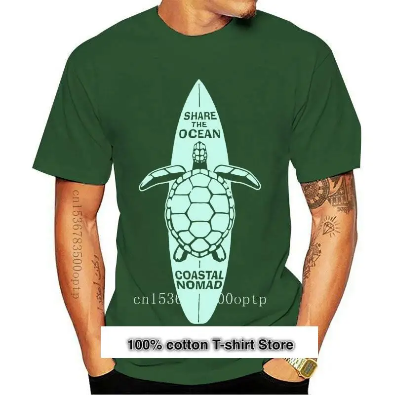 Camiseta Nomad Coast SUP tabla de Paddle Surf Share океанская морская черепаха серая новая |