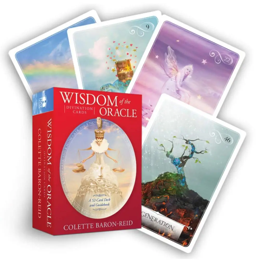 

52-Card Wisdom of The Oracle Divination Card Deck Tarots Family Party Board Game Card Games