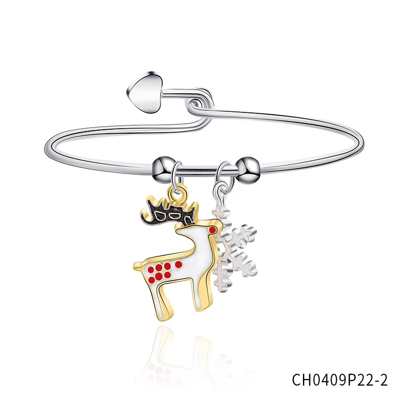 

Christmas Bracelet Reindeer Santa Claus Candy Holiday Gift