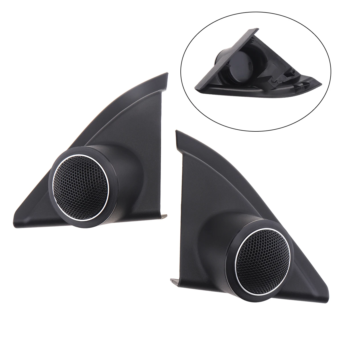 

ABS Hifi система твитер рога крышка подходит для Toyota Corolla 2014 установка для установки на переднюю дверь комплект адаптера для динамика