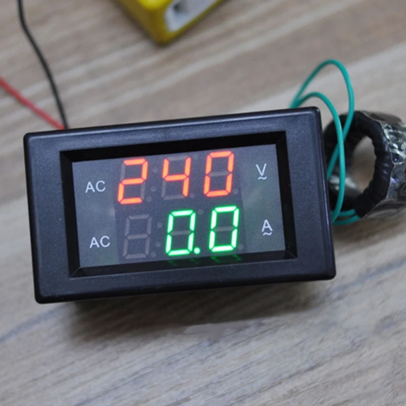 

YB4835VA—500V/50A Digital Display AC Voltmeter Ammeter Panel Amp Device Volt Voltage Current Meter Voltage Measurement