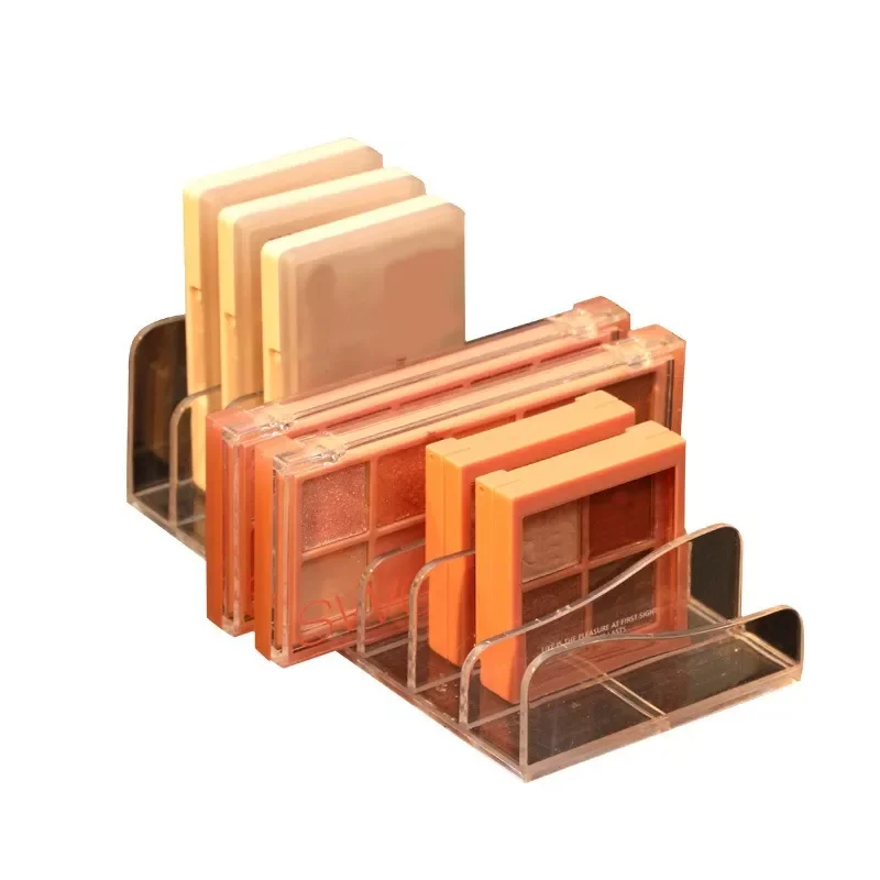 

Eyeshadow Palette Organizer Eyepowder Storage Tray Cosmetics Rack Makeup Tools Compartment Holder For Women