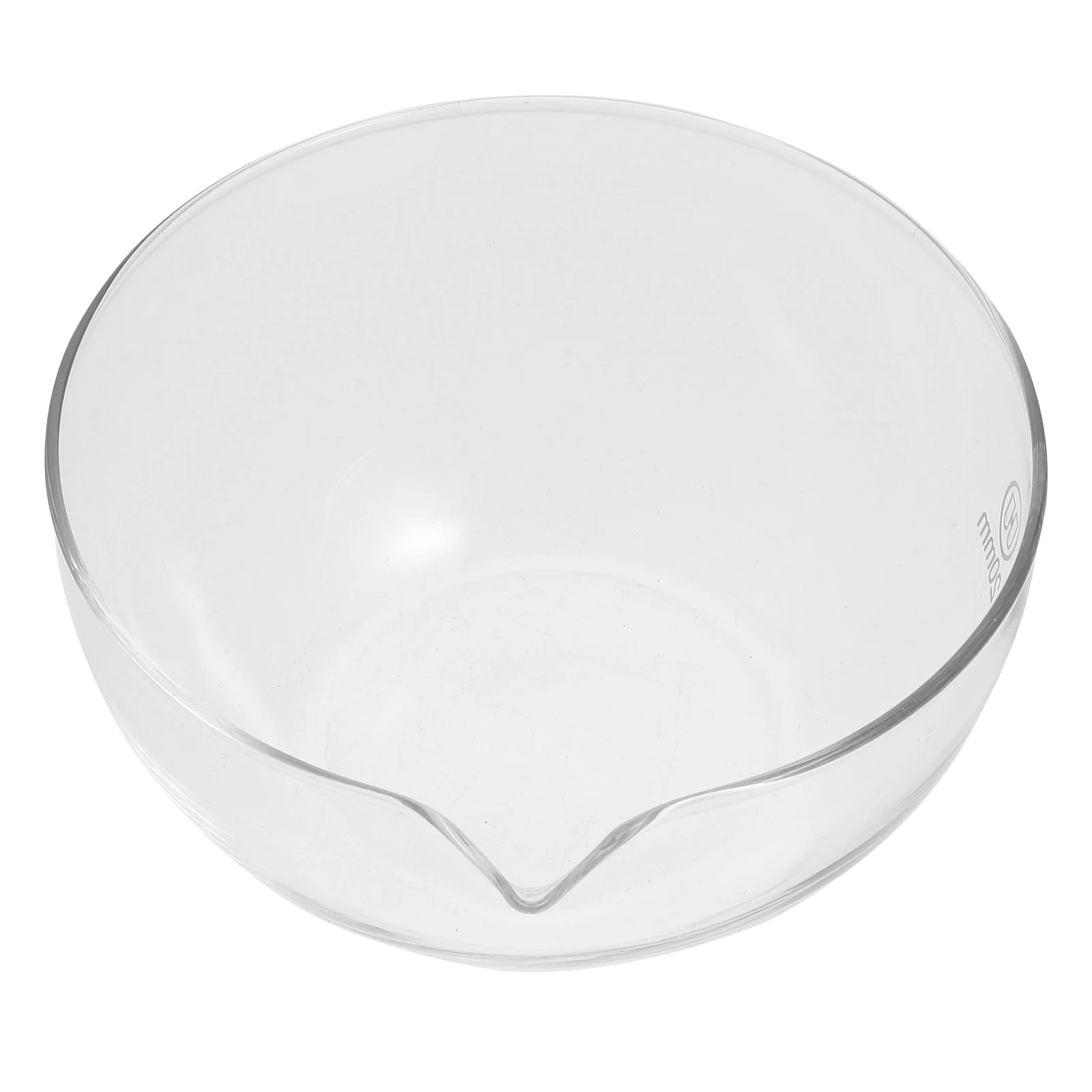 

Стеклянная испарительная тарелка с носиком, круглая миска для смешивания