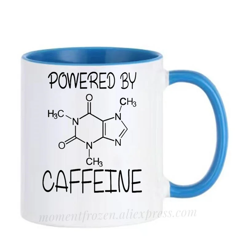 

Powered By Caffeine Coffee Mugs Gifts Breaking Bad Cups Cocoa Mugen Home Decor Novelty Tableware Drinkware Teaware Coffeeware