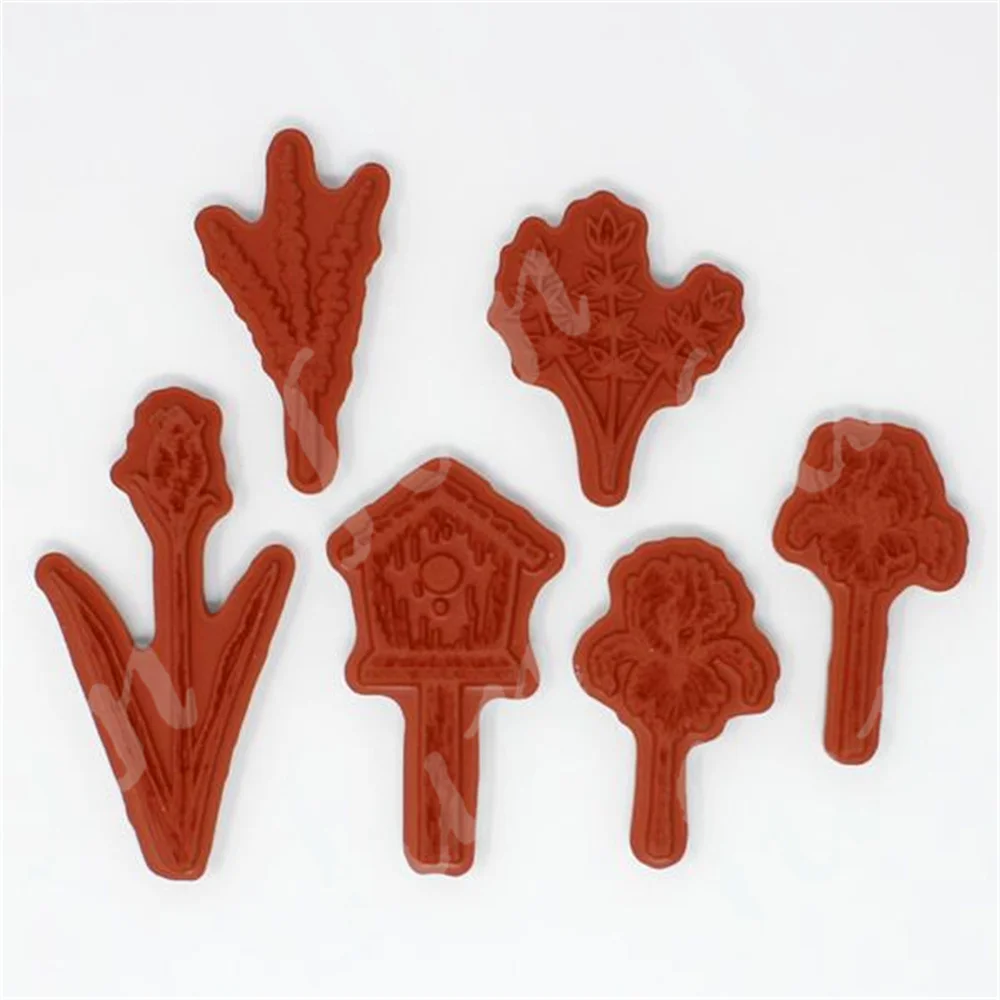 Вырубные штампы и новинка 2024 весенние лепестки ириса цветы ремесло ручная работа