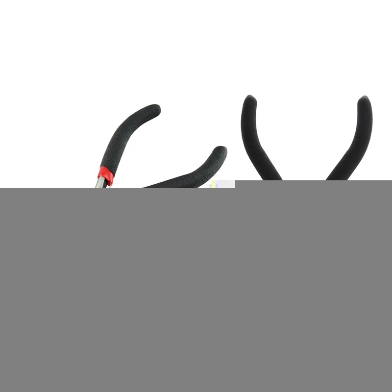

1 Pcs Round Nose Pliers Hobby Craft Beading Black & 1 Pcs Handy Pliers DIY Tool Needle Nose No Tooth