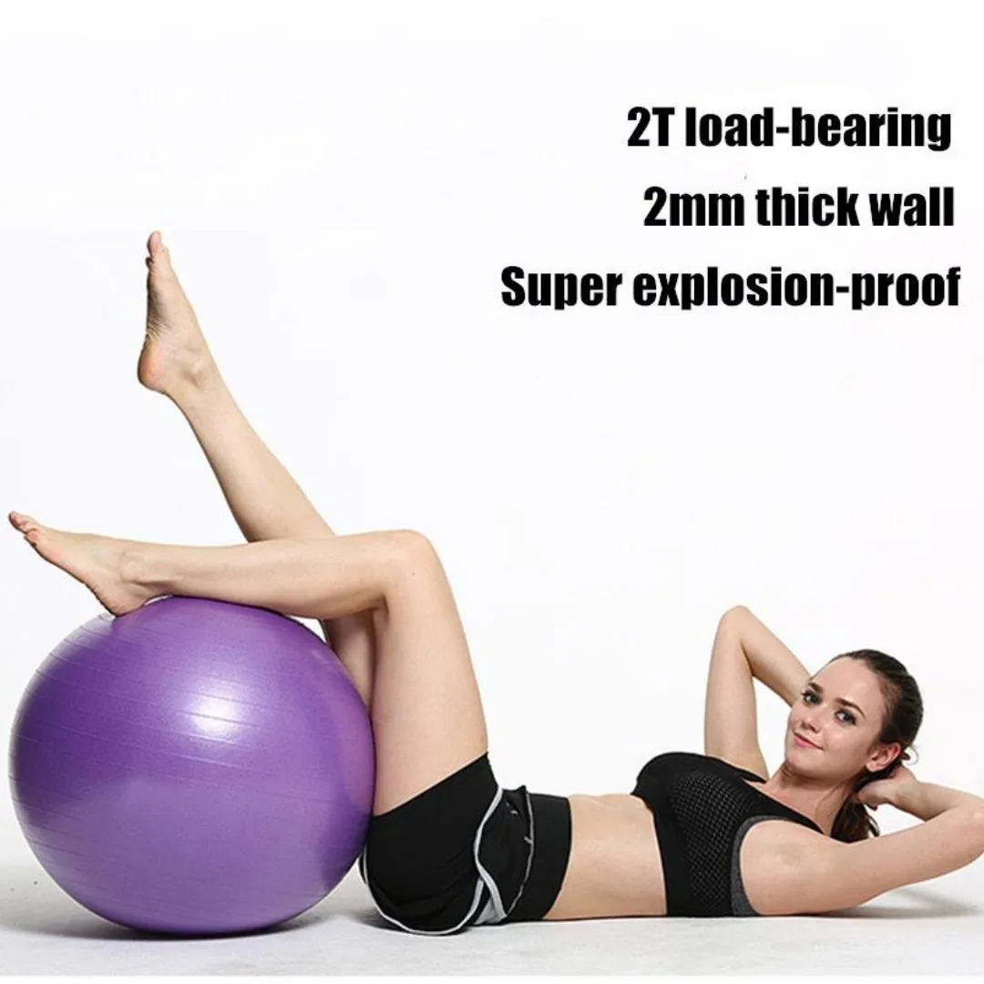 

Yoga Ball Pilates Fitness Balance Ball Gymnastic Pregnant Woman Delivery Exercise Fitness Ball Yoga Equipment Gym ball 65cm