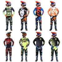 saimeng racing motocross jersey pants motorcycle racing gear set combo outfit enduro suit off road atv utv mtb bicycle kits mens