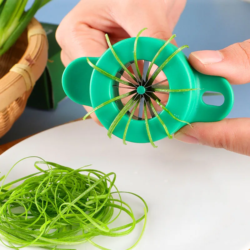 

Shred Silk Knife Slicer Scallions Cutter Speedy Food Chopper Vegetable Grater Cuisine Outils Onion Shredder Kitchen Accessories