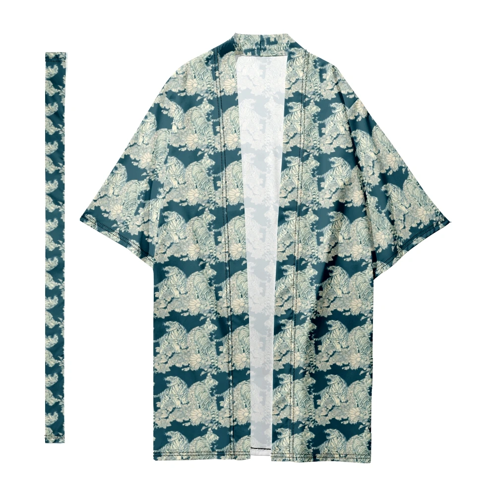 

Fashion Men's Kimonos Japanese Cardigan Cosplay Yukata Kimono Hombre Beach Robe Cloak Covers Up Asia & Pacific Islands Clothing