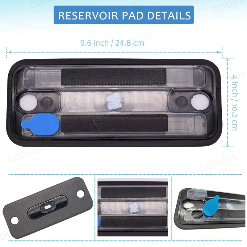 Replacement Parts Kit Reservoir Pad for IRobot Braava 320 380 Mint 4200 5200 Mopping Robot Vacuum Cleaner | Дом и сад