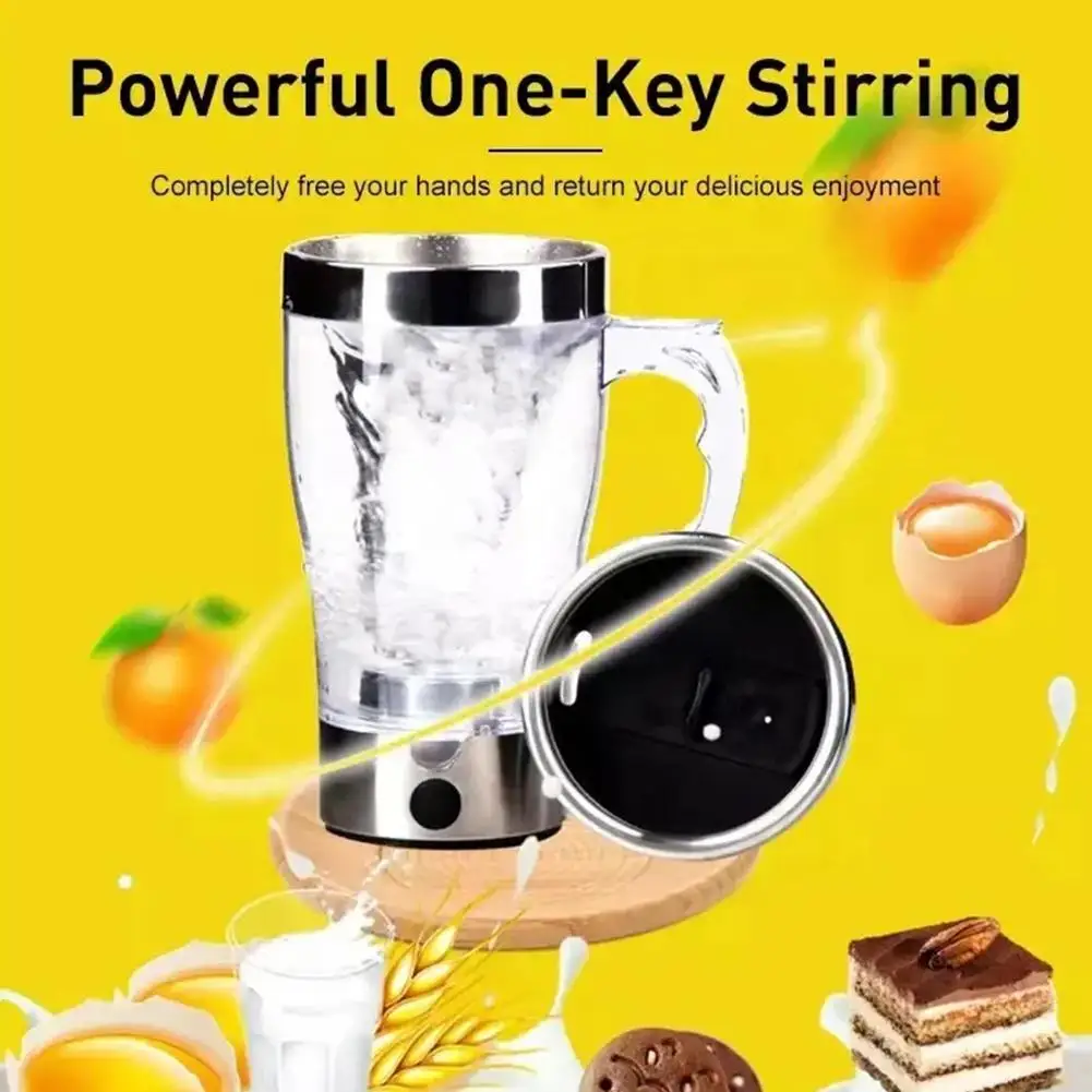 

Self Stirring Mug Automatic Electric Lazy Automatic Cup Insulated Cup Travel Travel Double Mug Mix Mug Mixing Coffee Therma X7O8