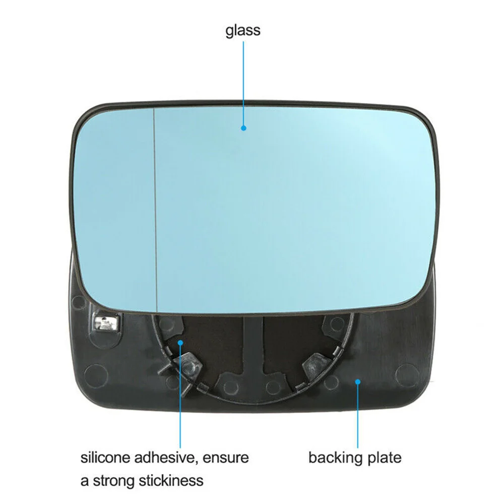 

1 Pair Rear view Mirror Anti-glare 157x95mm For BMW E39 E46 320i 330i 325 Replacement Car Auto Exterior Left+right