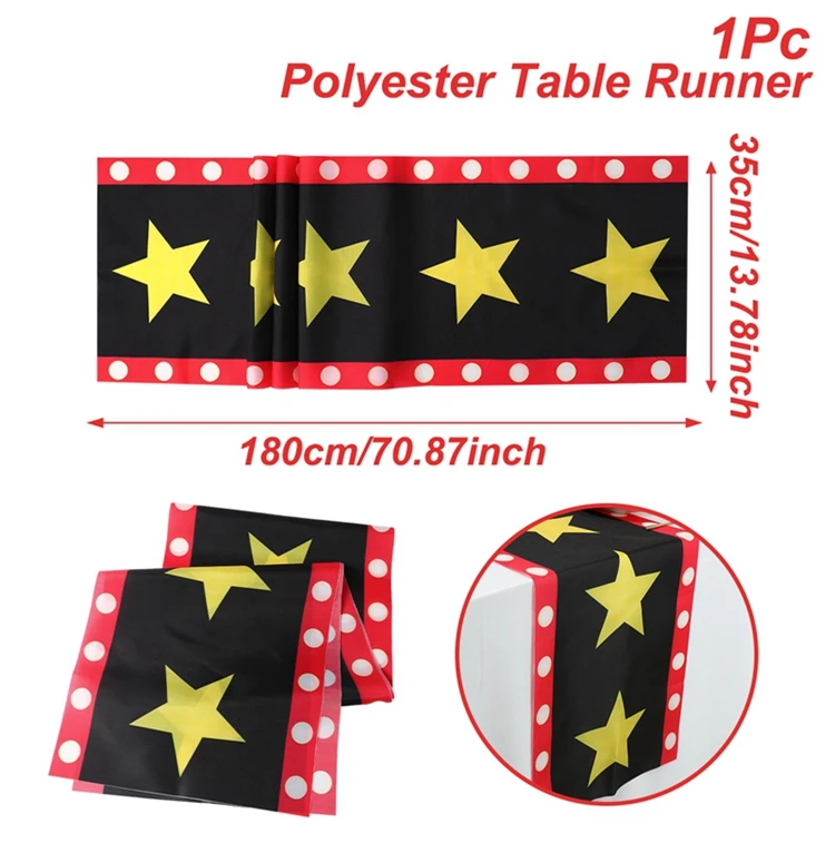 

Красный скатерть для стола FENGRISE