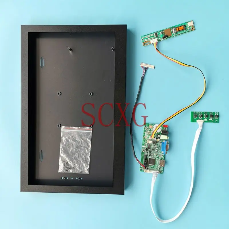 

Для B156XW01 LP156WH1 LTN156AT01 M156NWR1 N156B3 1CCFL LVDS 30Pin комплект 15,6 "ЖК-дисплей 1366*768 58C плата контроллера + металлический чехол
