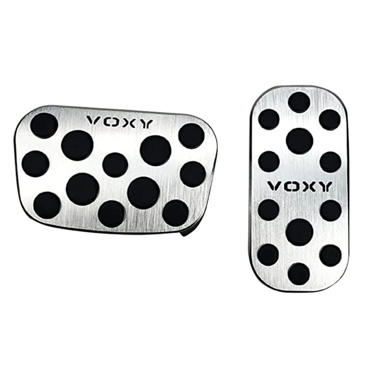 

Car Foot Pedal Pads Cover for Toyota Voxy 90 Series 2022 Accessories Accelerator Throttle Brake Pedals Cover Silver