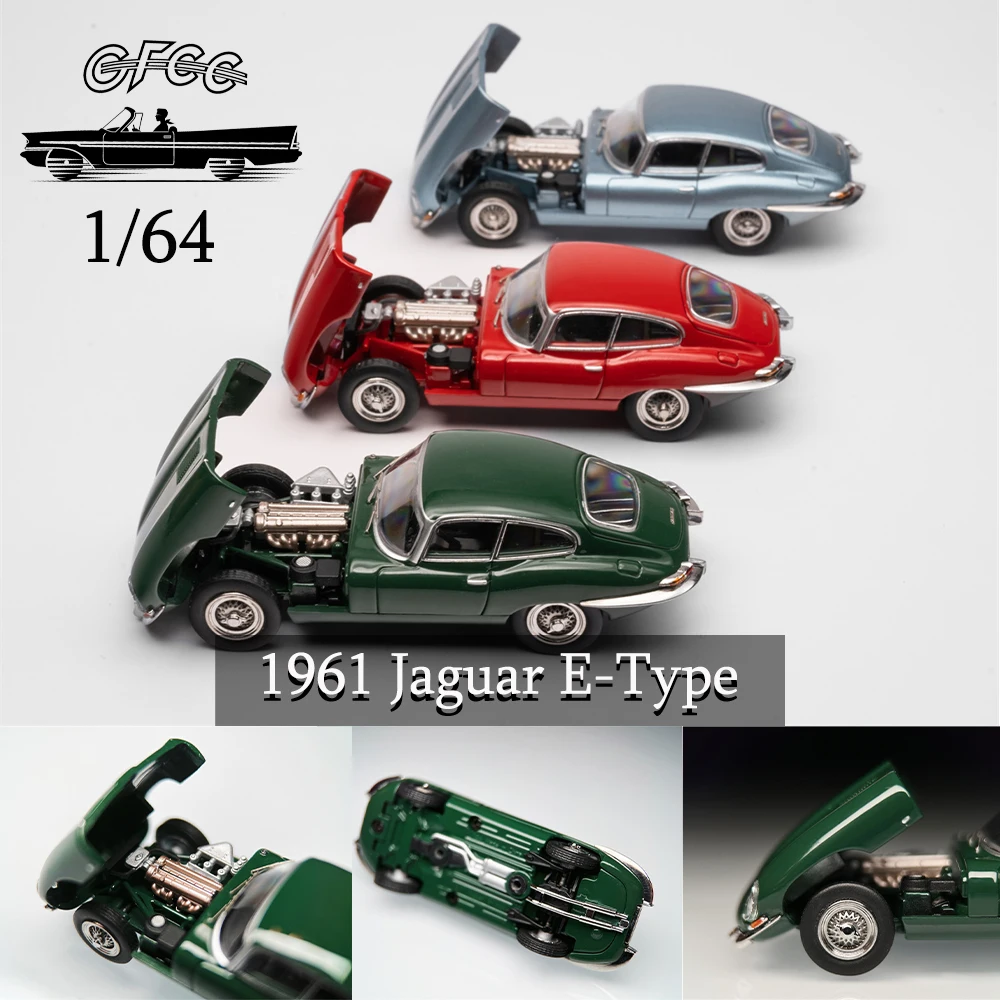 GFCC 1/64 1961 модель автомобиля E-Type винтажные спортивные автомобили