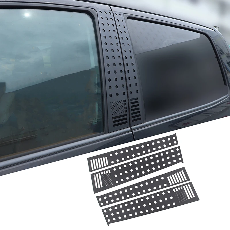 

Для Toyota Tundra 2007-2023 алюминиевый сплав автомобильное Окно B-pillar Center Pillar Trim Sticker автомобильные аксессуары